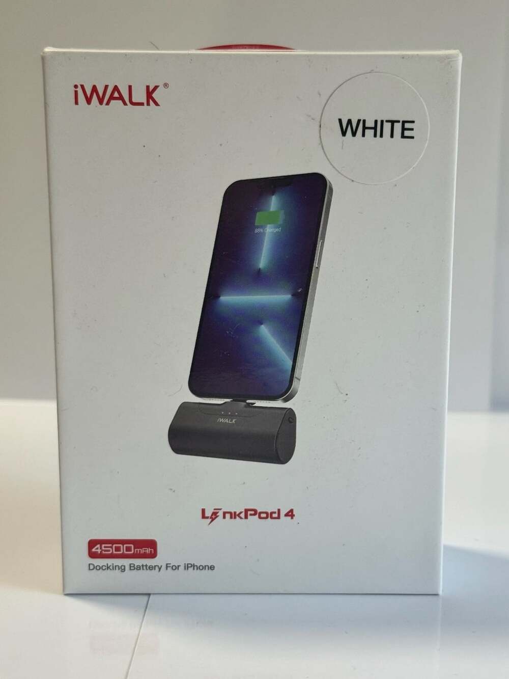 iWALK LinkPod 4 Portable Charger White